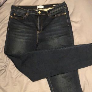 Nicole Miller Blue Skinny Jeans size 12